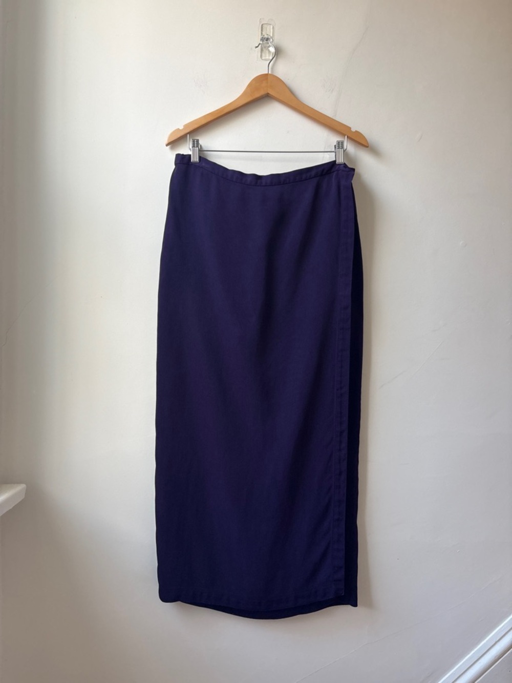 Vintage 90s Elieen Fisher Wool/Silk Skirt - Picture 4 of 14